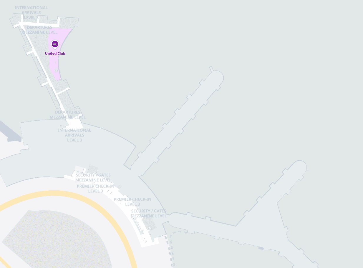 United Club Newark - Location