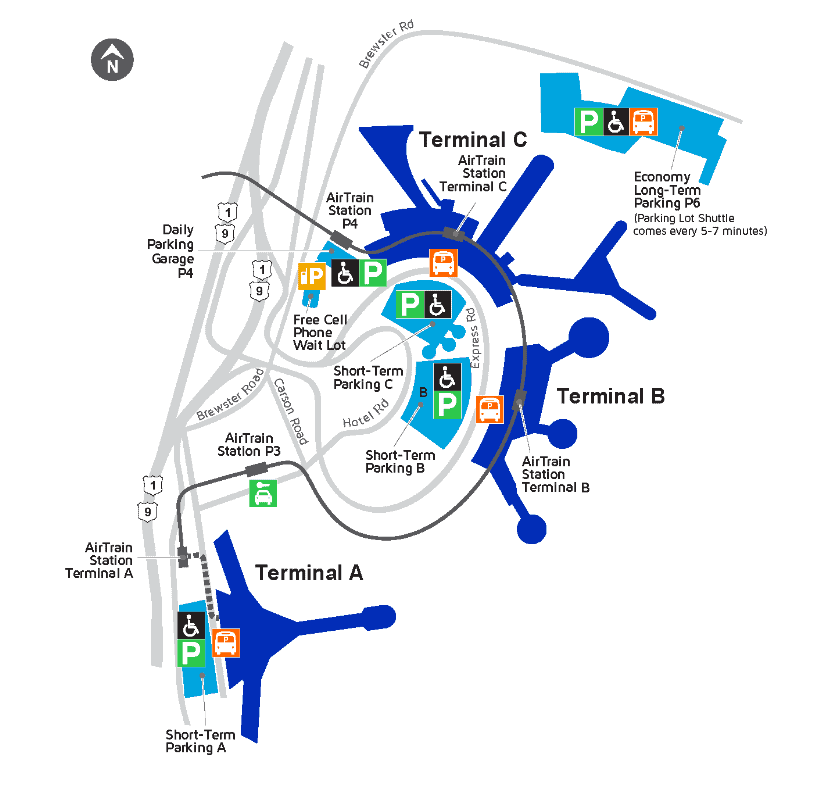 United Club Newark - Location