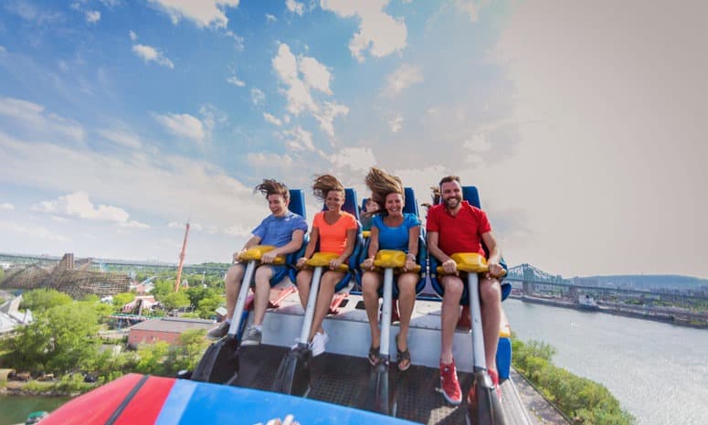 Montreal La Ronde maneges