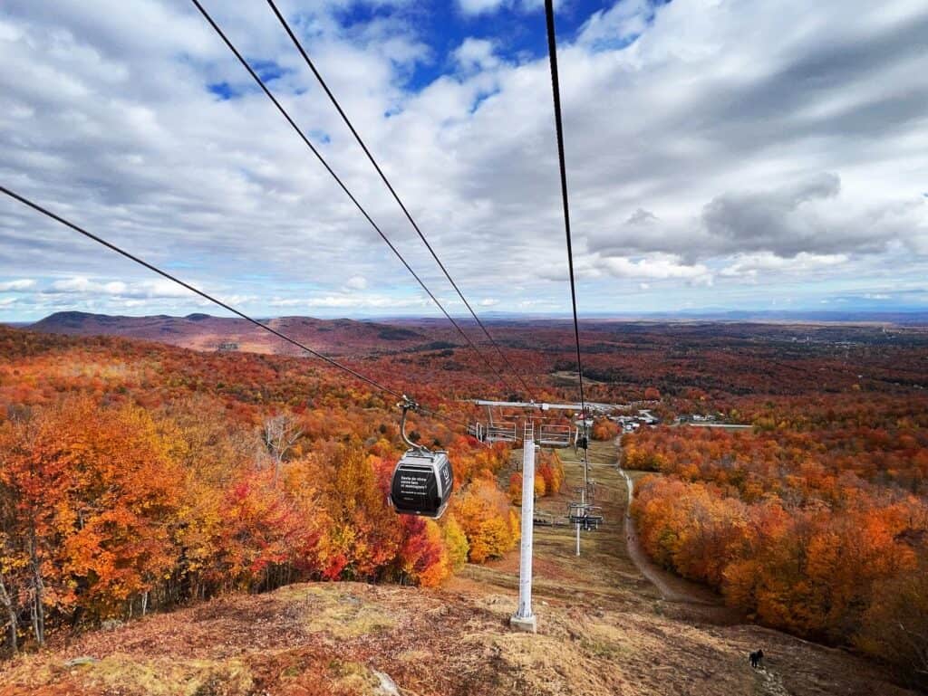 telecabine mont orford action de grâce