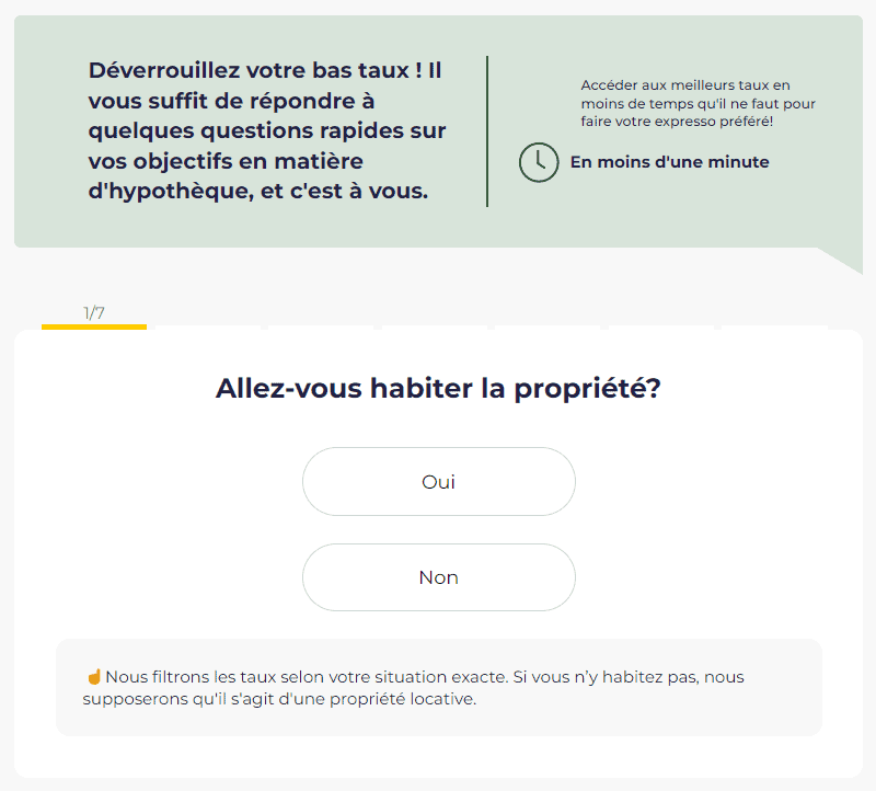 4. Nesto Nouvelle hypothèque Répondre aux questions