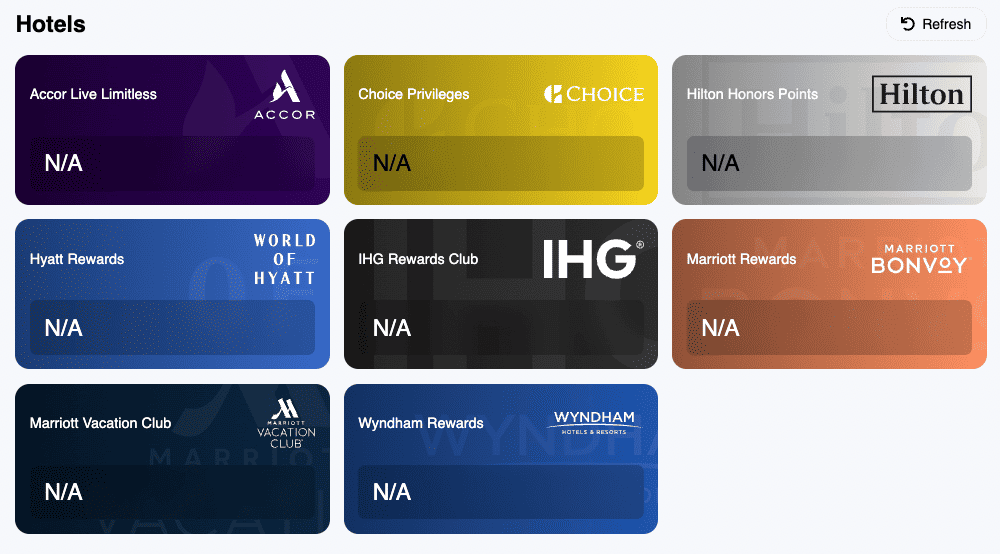 Awayz hotel programs list