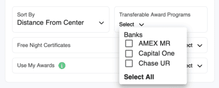 Awayz transferable partners