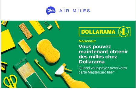 Dollorama Air Miles