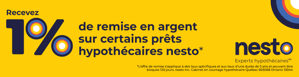 Nesto Bannière publicitaire Remise