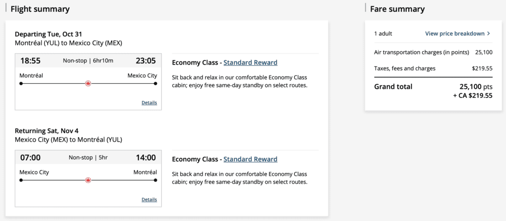 Short escapes fall 2023 MEX