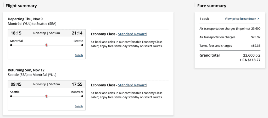Short escapes fall 2023 SEA