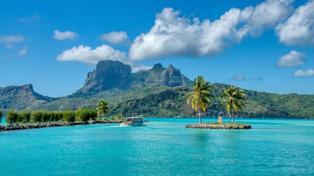 Un paysage de Polynésie