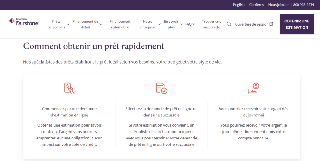 12. Fairstone FR Comment obtenir un prˆt rapidement