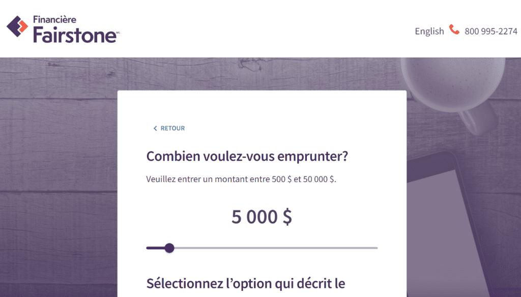 13. Fairstone FR Obtenez rapidement une estimation de prˆt gratuite personnalis‚e
