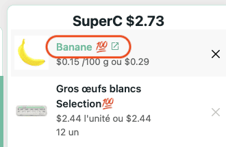 Banane lien