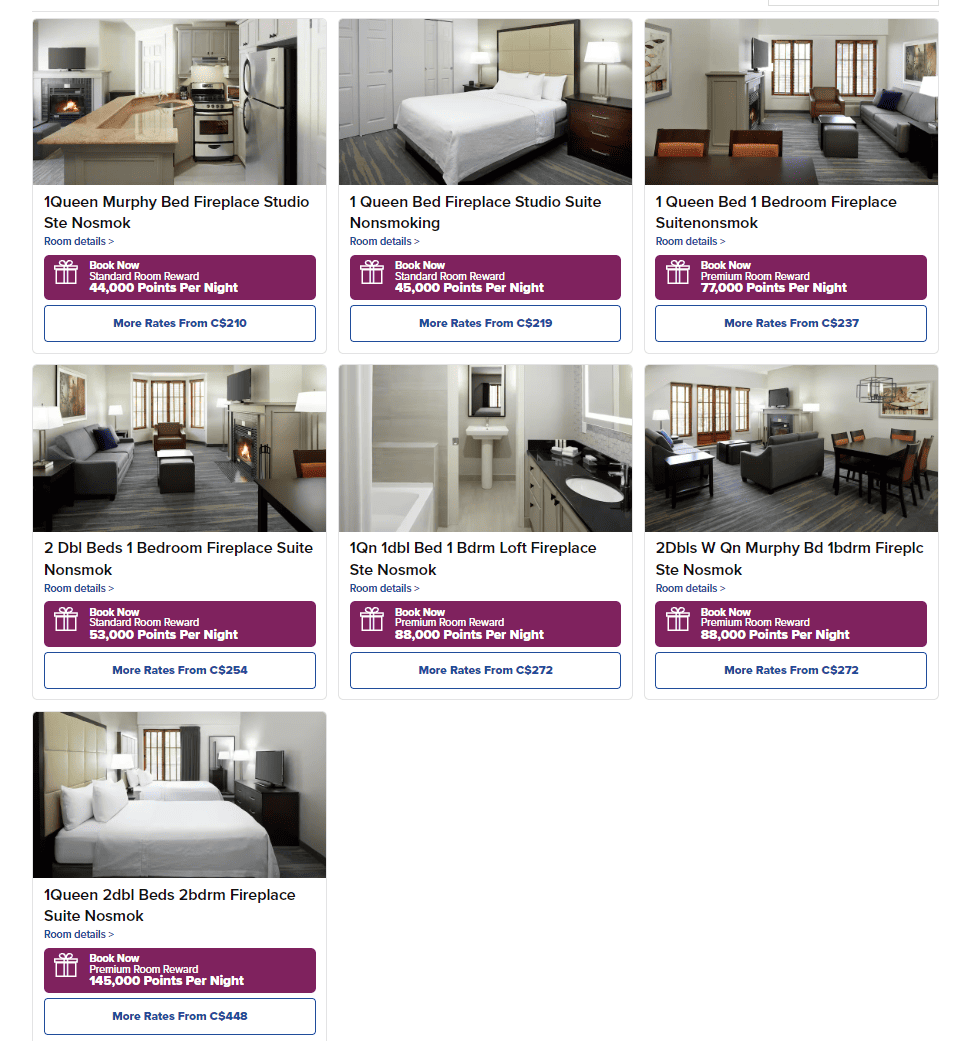 Homewood Suites - Booking Options