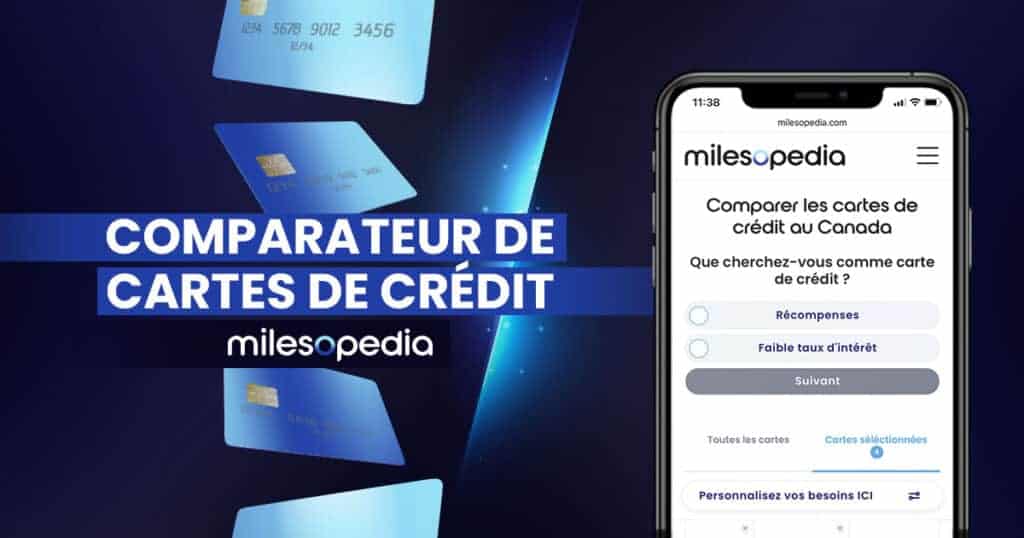 Comparer les cartes de crédit au Canada