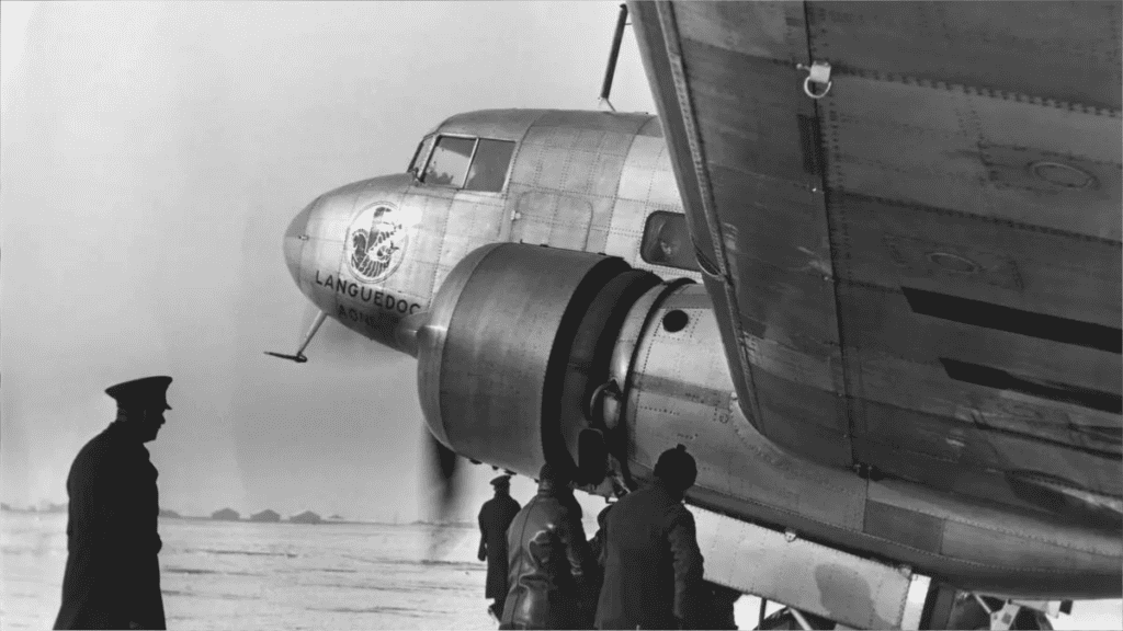 Avion à hélice Air France