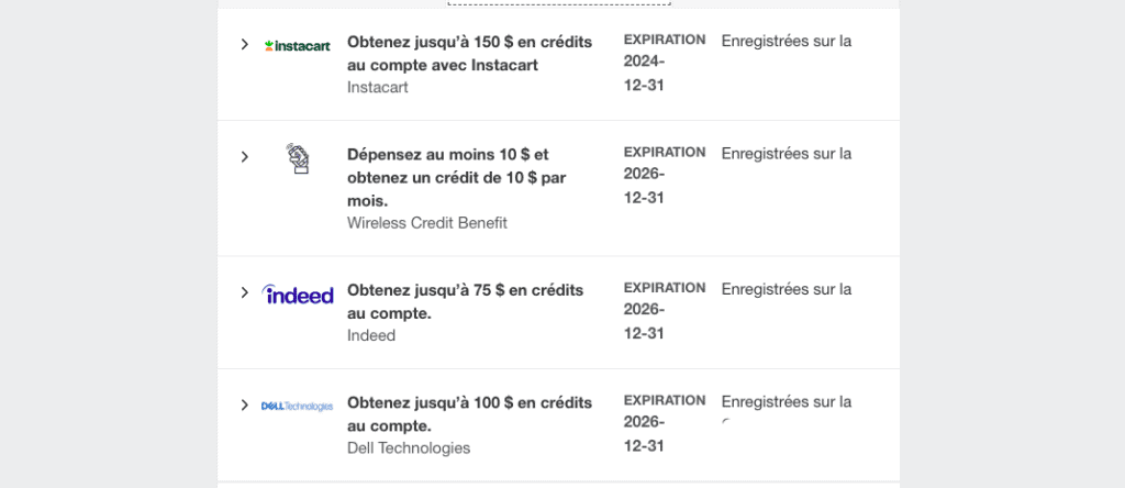 Offres Amex Platine PME