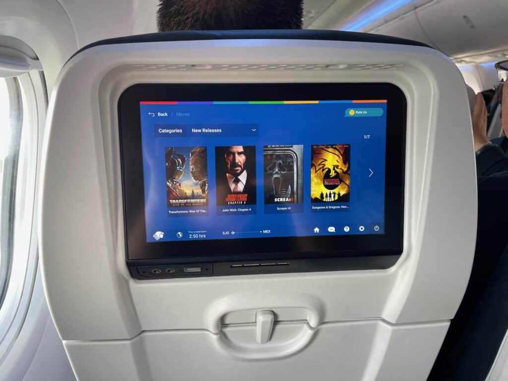 Sélection de films Aéromexico - Crédit Maude Carrier