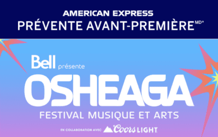 billet osheaga american express