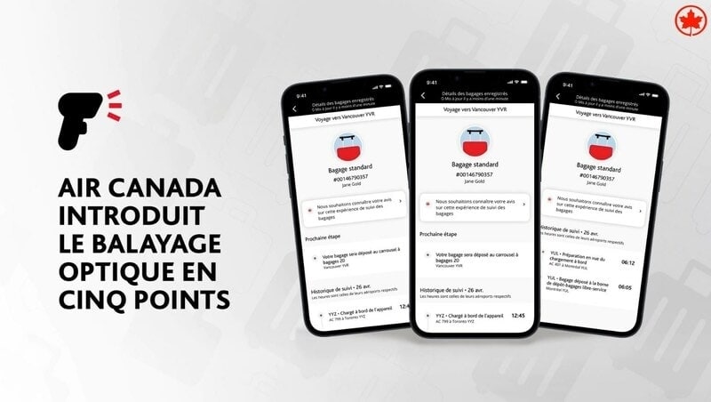 Air Canada application