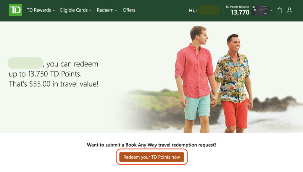 primes TD Échanger des points TD