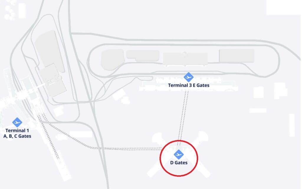 Salon The Club LAS map1