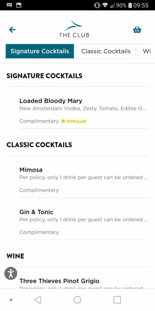 Salon The Club LAS order 5