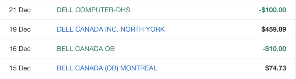 credit platine pme dell bell mobile fr