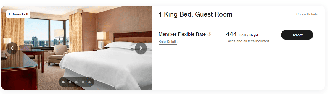 Sheraton Centre Toronto - Booking