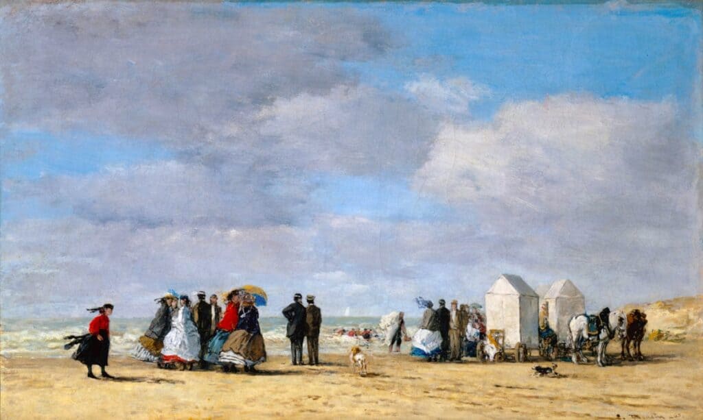 Plage-trouville-Boudin
