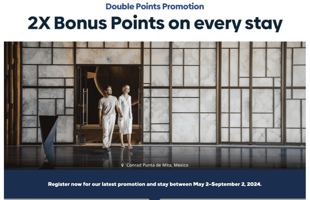 Promotion Hilton Honors