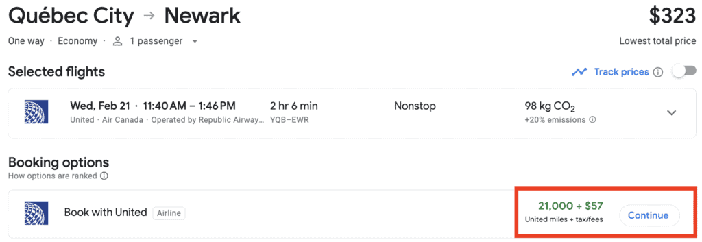 Réservation Points Path