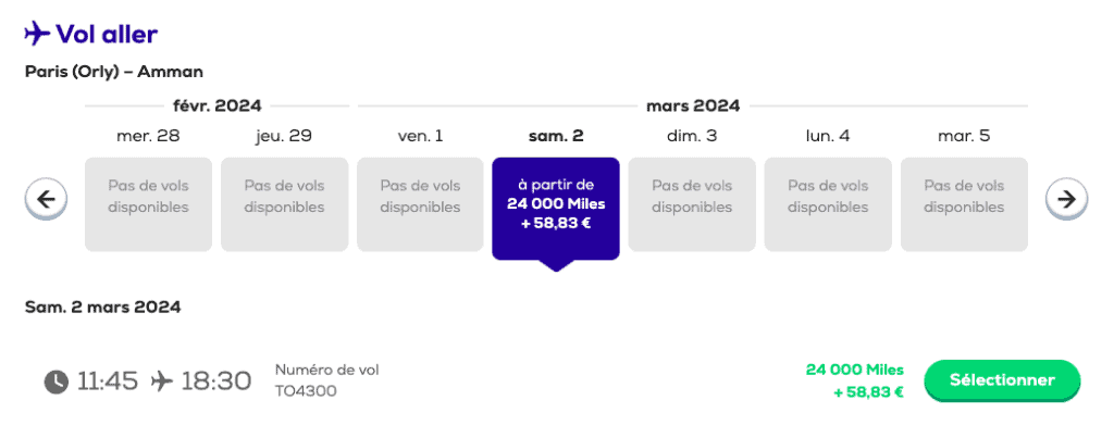 Transavia permet aux passagers d'acheter des billets d'avion avec Flying Blue