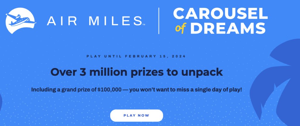 air miles carrousel