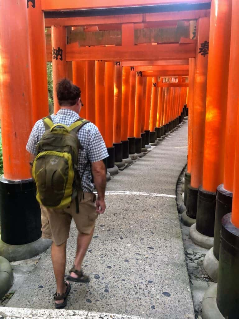 Fushimi Inari Tori rouge Kyoto