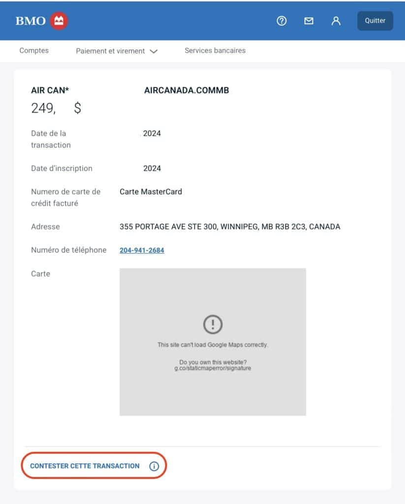 BMO retrofacturation