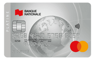 Carte Mastercard Platine Banque Nationale