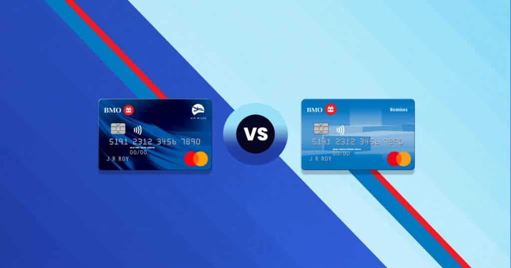 Carte Mastercard BMO AIR MILES vs Carte Mastercard BMO Remises pour étudiants