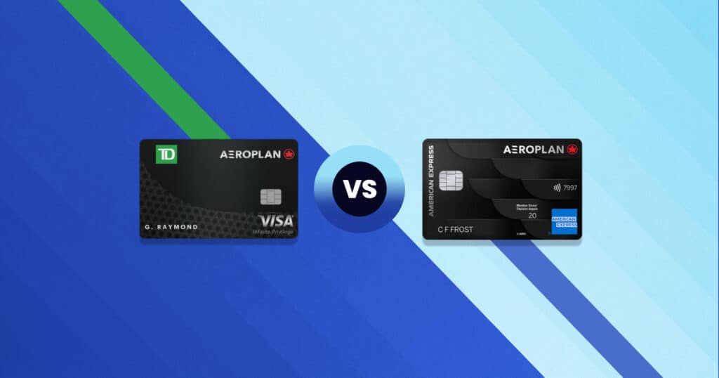 Carte Prestige Aéroplan American Express vs Carte Visa Infinite Privilège TD Aéroplan
