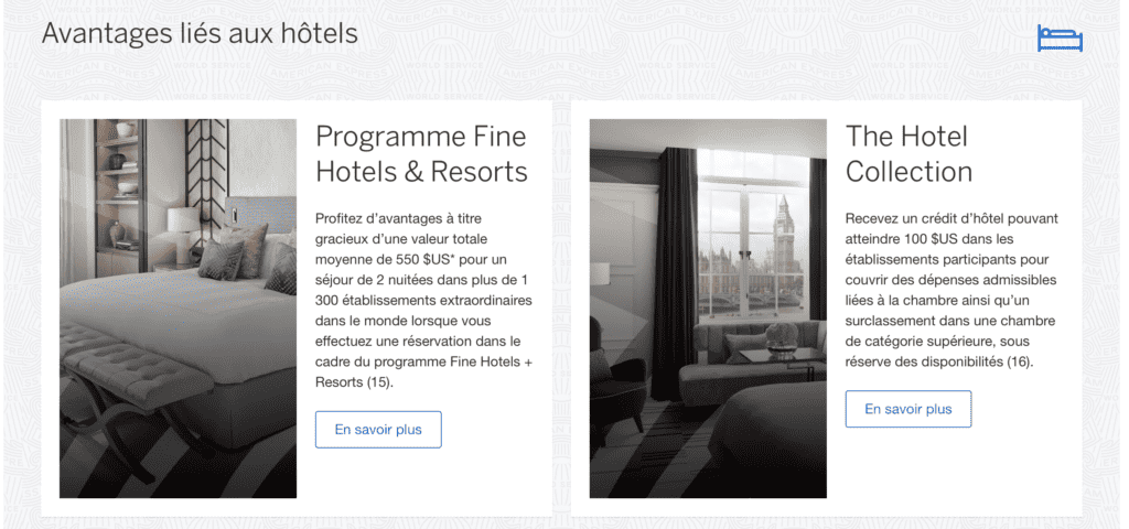 Platine Avantage Hotels