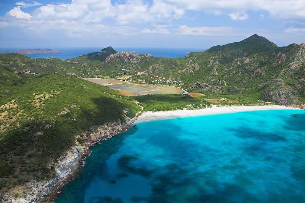 Plage Saline St barth