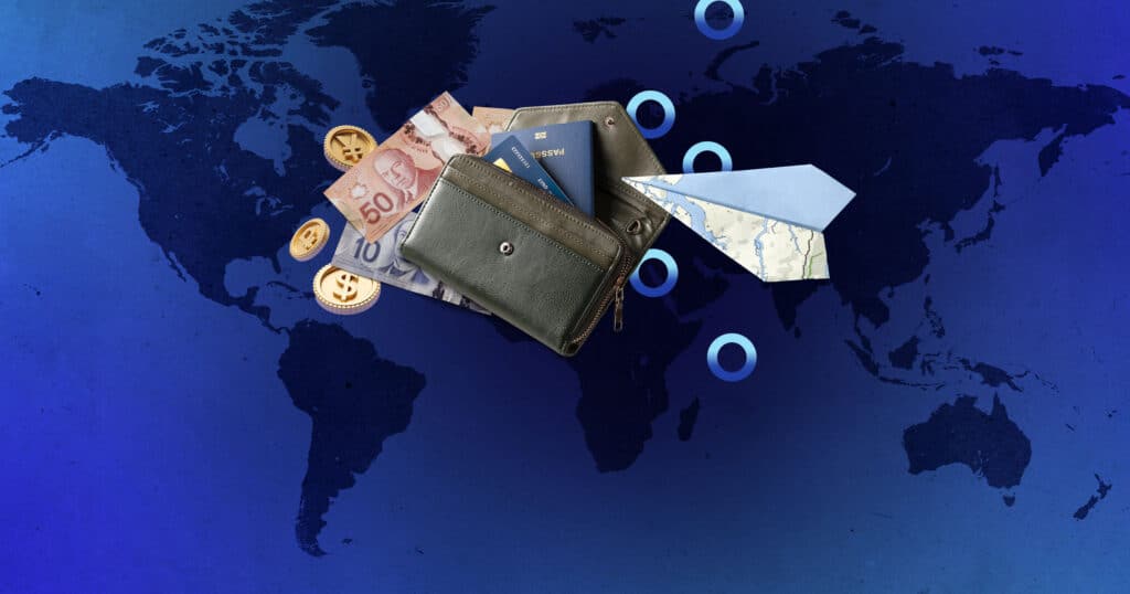 Taux de change en voyage