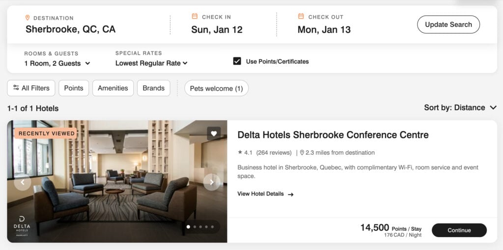 delta sherbrooke 2024