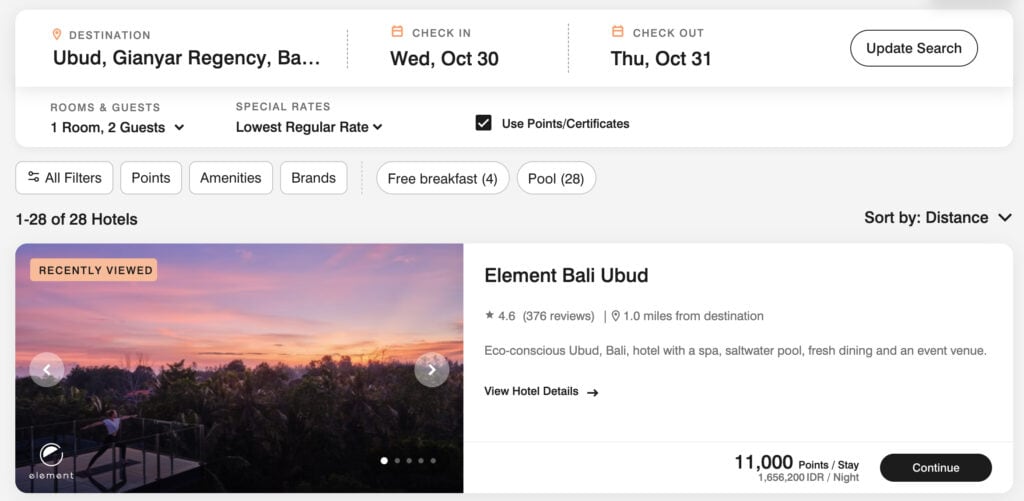 element ubud bali 2024