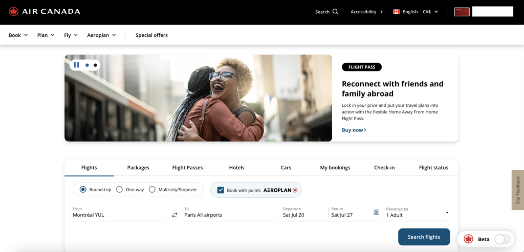 Aeroplan Eu recherche