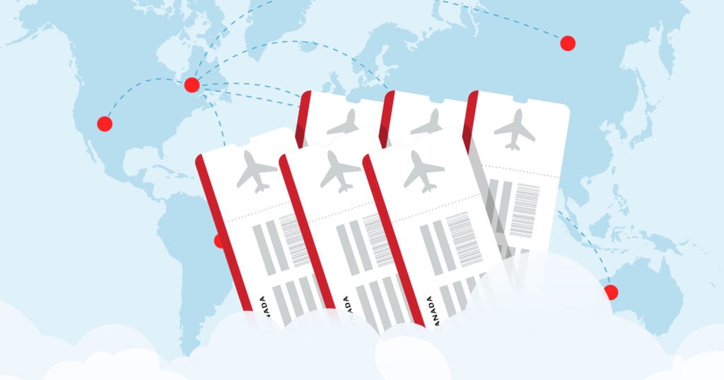 Air Canada - Passe de vol