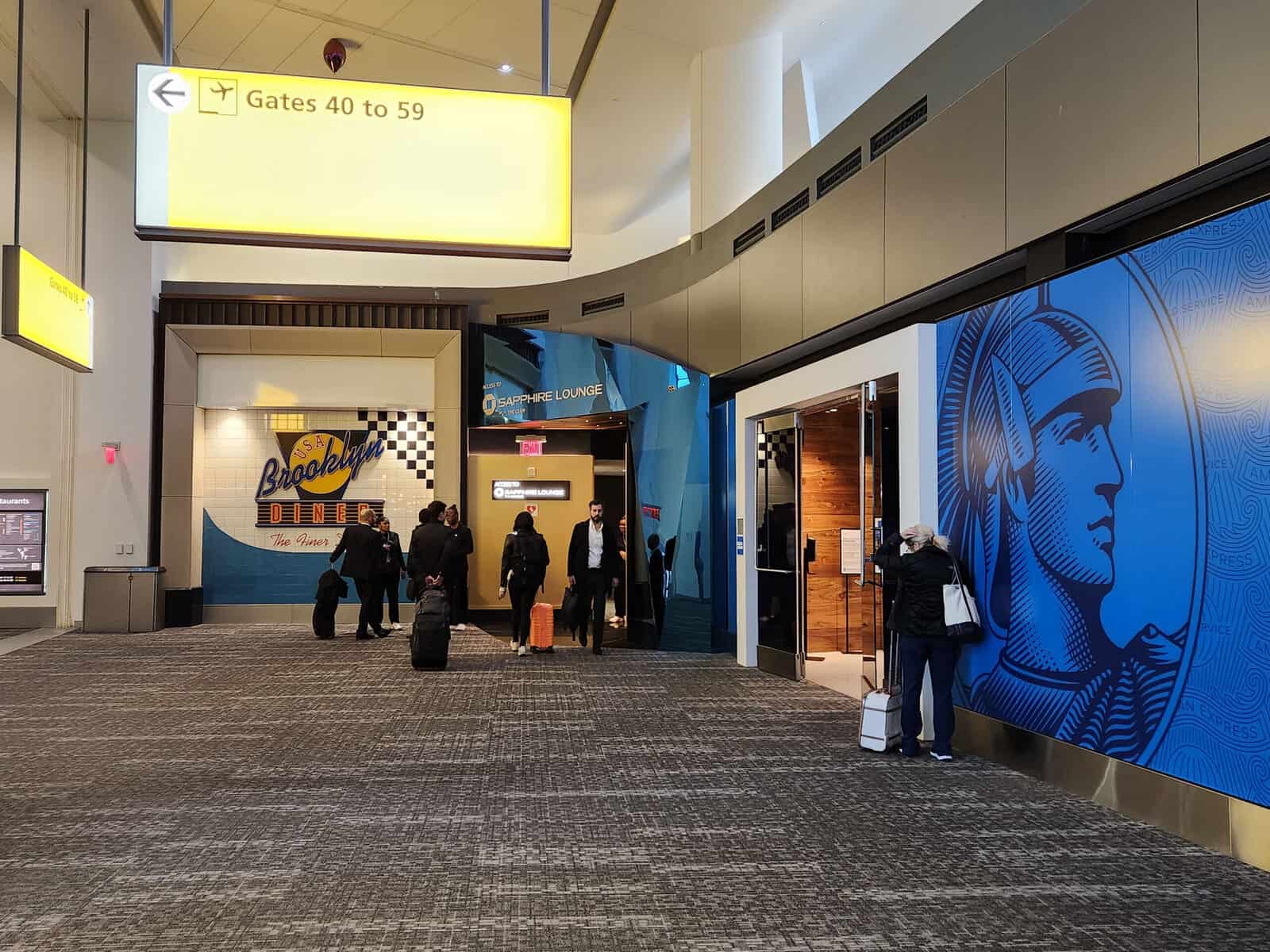 Chase Sapphire Lounge - Location