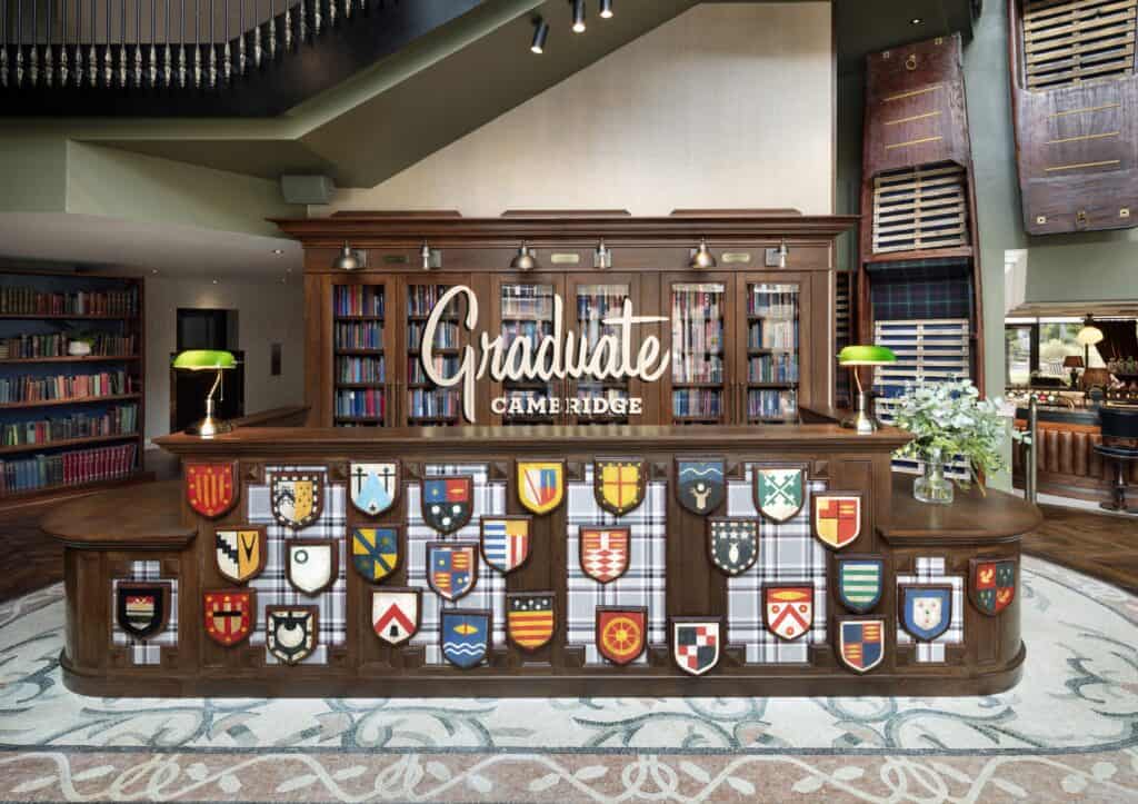 Graduate Cambridge Check In Desk Credit Graduate Hotels