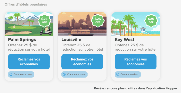 Hopper Offres Flash