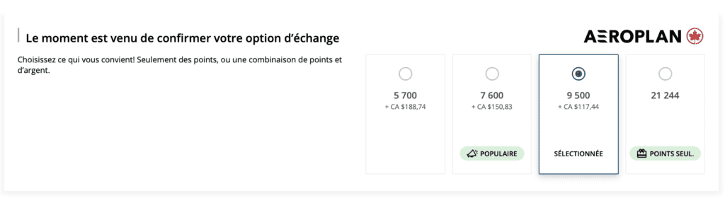 Option échanges