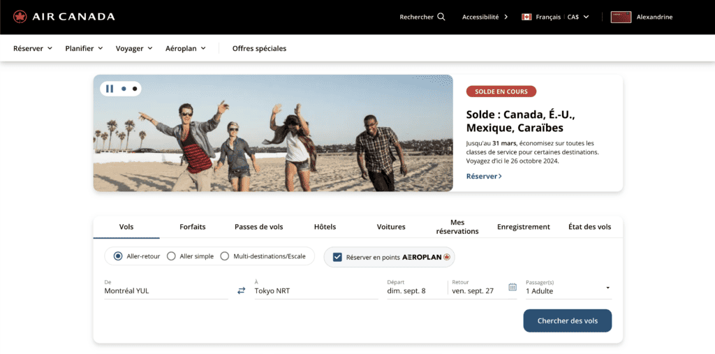 aircanada accueil fr