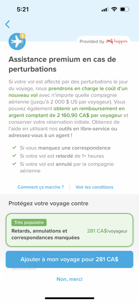 hopper assistance 6907